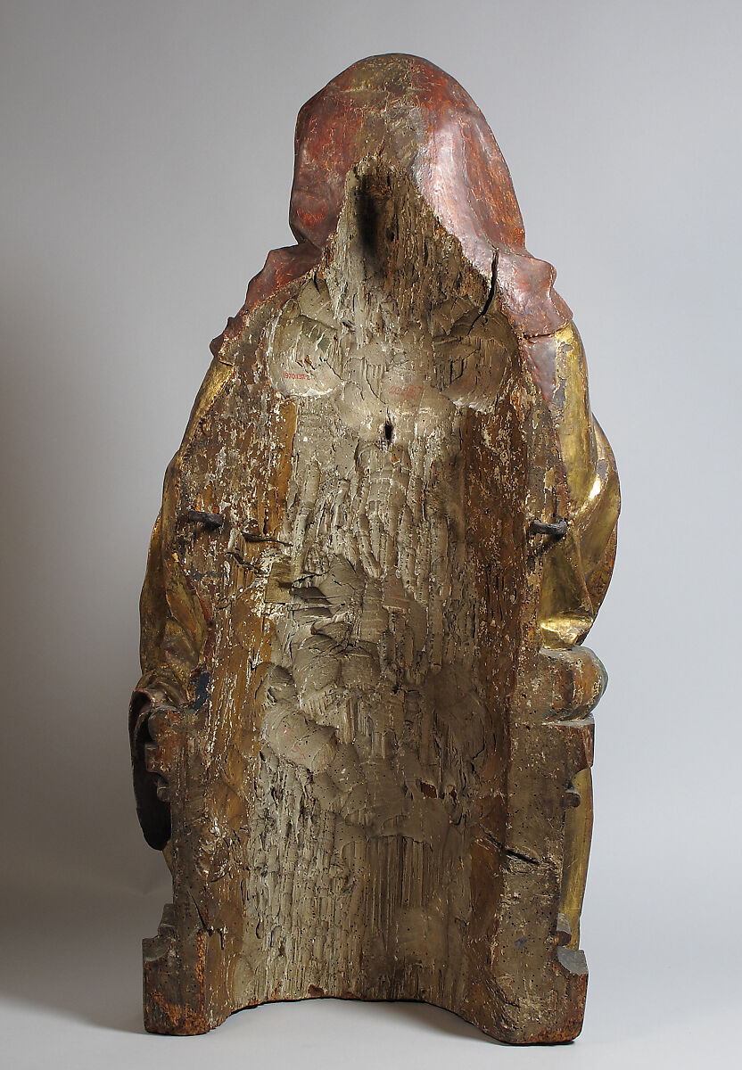 Anna Selbdritt, Wood with polychromy, German