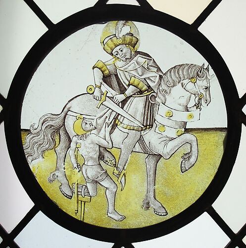 Roundel with Saint Martin and the Beggar