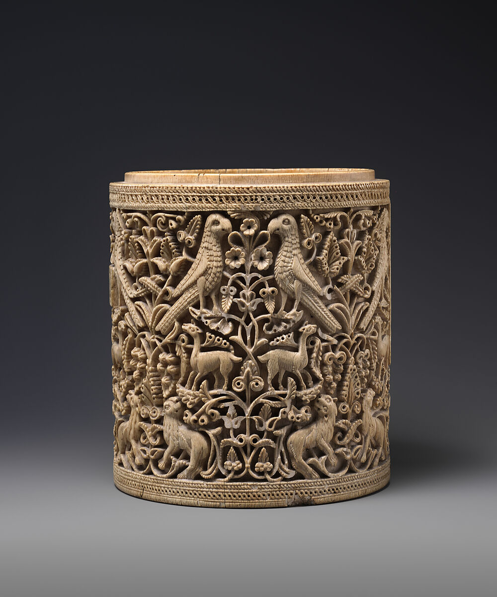 Pyxis, Elephant ivory, Spanish