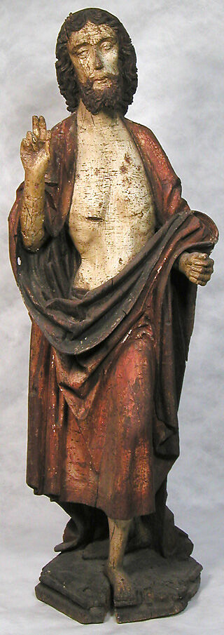 Man of Sorrows, Wood, paint, German 