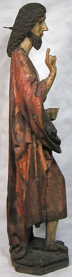 Man of Sorrows, Wood, paint, German