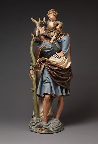 Saint Christopher Carrying Christ