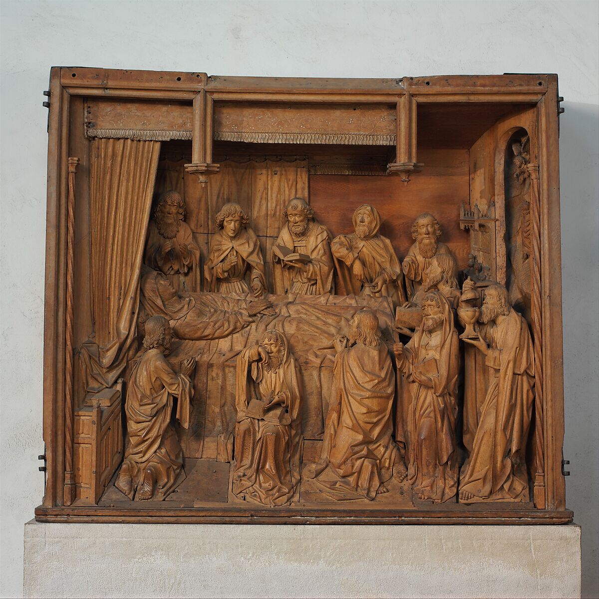 The Death of the Virgin (The Dormition), Tilman Heysacker  German, Oak, German