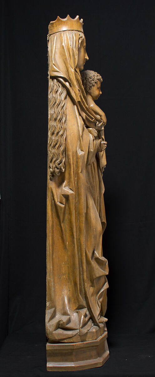 Virgin and Child of the Apocalypse, Limewood, German