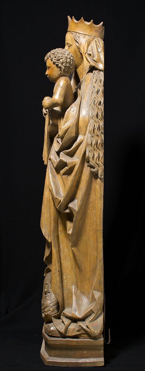 Virgin and Child of the Apocalypse, Limewood, German