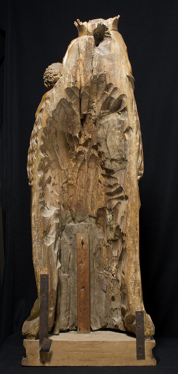 Virgin and Child of the Apocalypse, Limewood, German