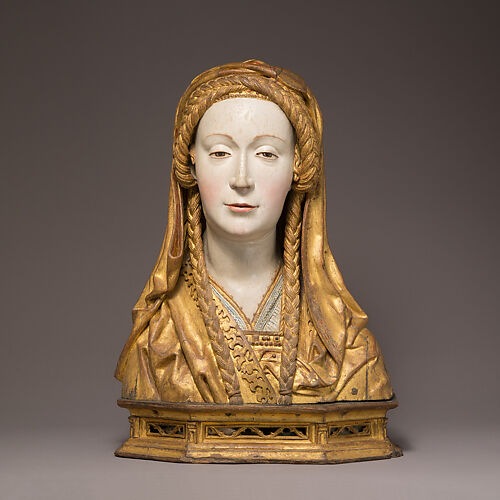 Reliquary Bust of a Female Saint