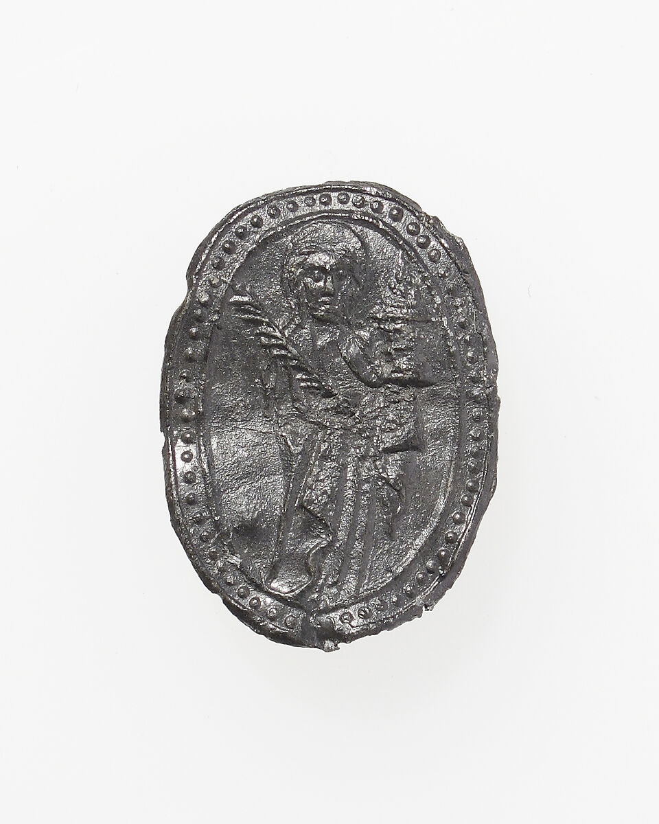 Pilgrim's Badge, Lead, French 