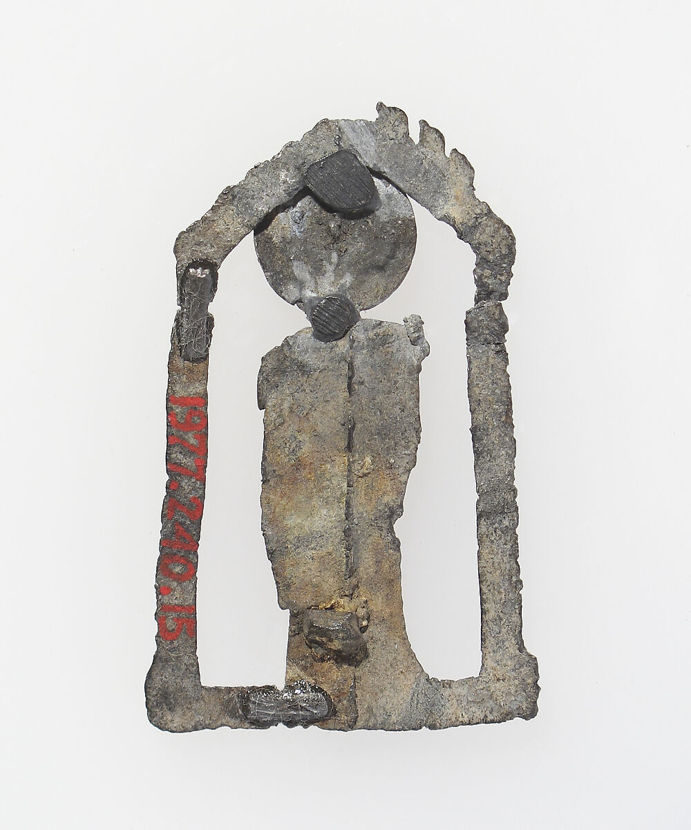 Pilgrim's Badge, Lead, French