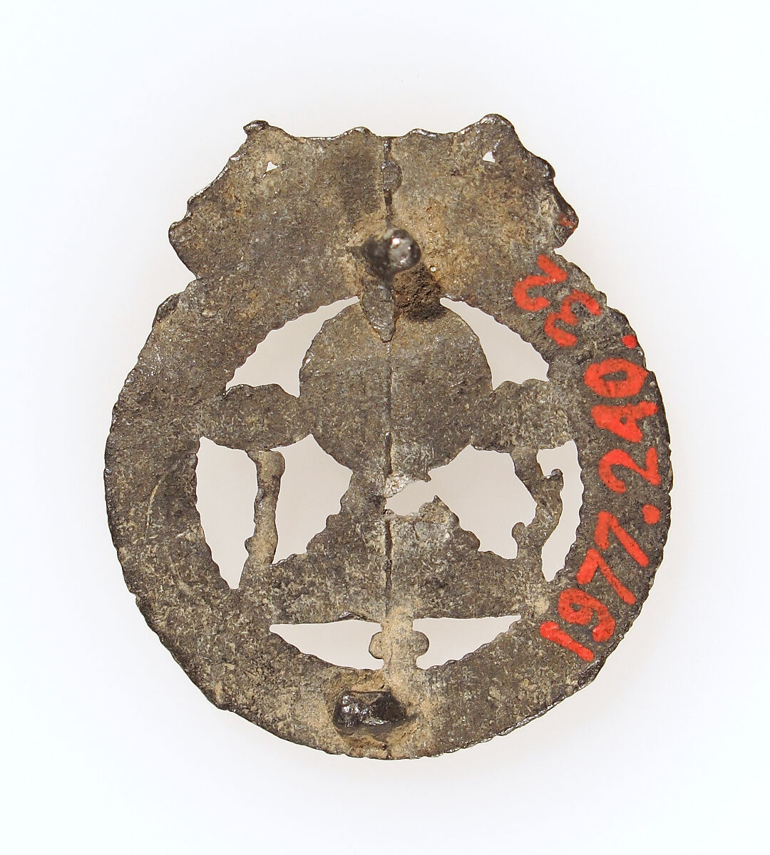 Pilgrim's Badge, Lead, French