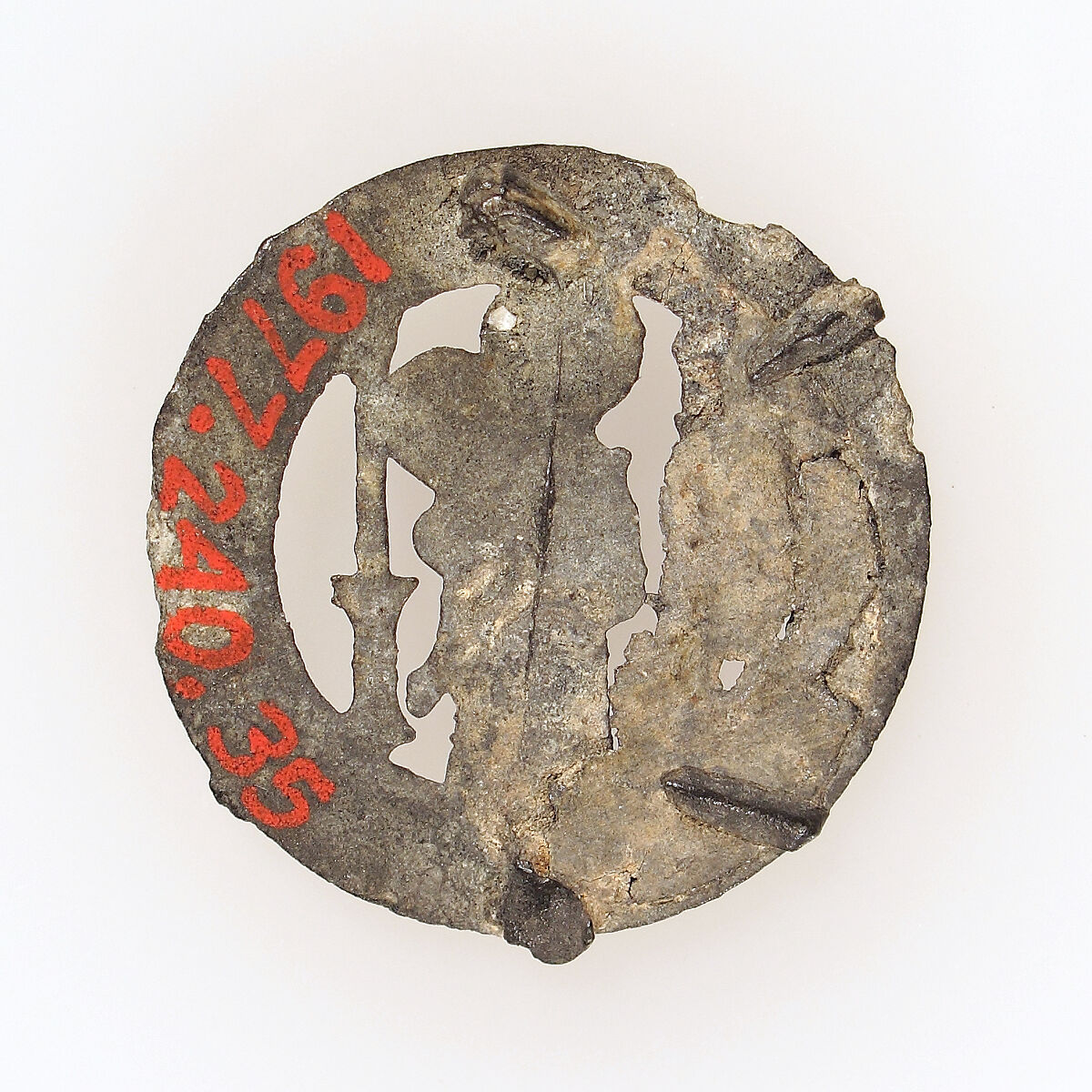Pilgrim's Badge, Lead, French