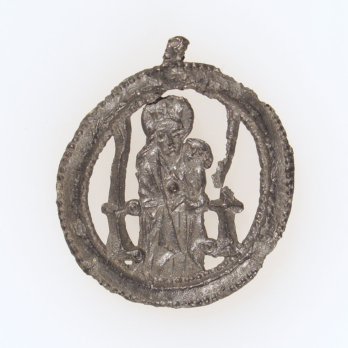 Pilgrim's Badge, Lead, French 