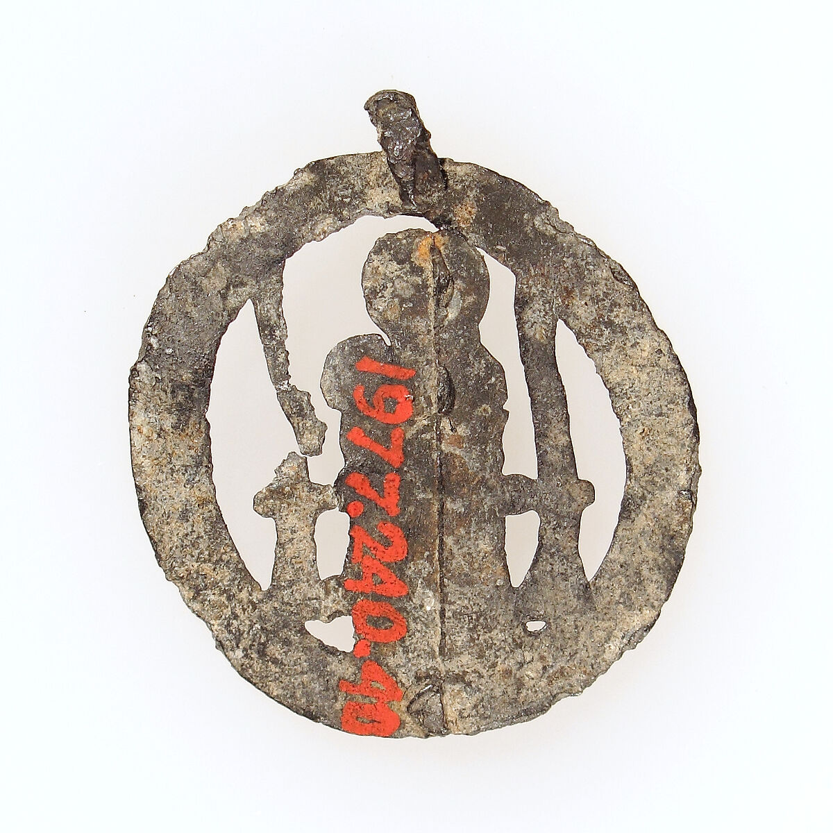 Pilgrim's Badge, Lead, French