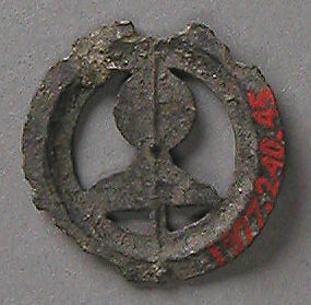 Pilgrim's Badge, Lead, French