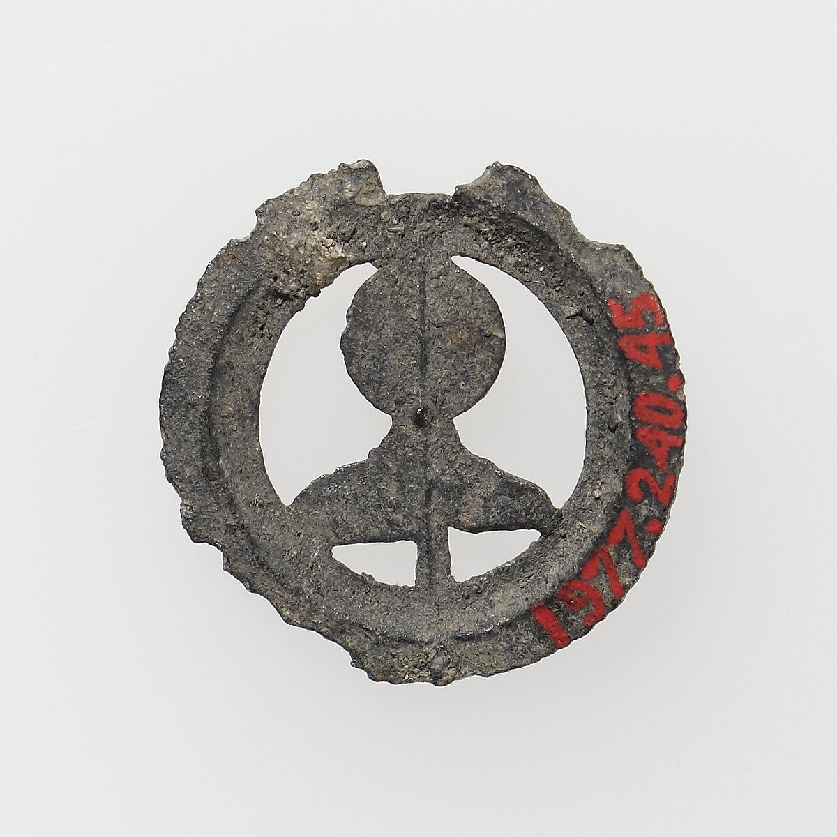 Pilgrim's Badge, Lead, French