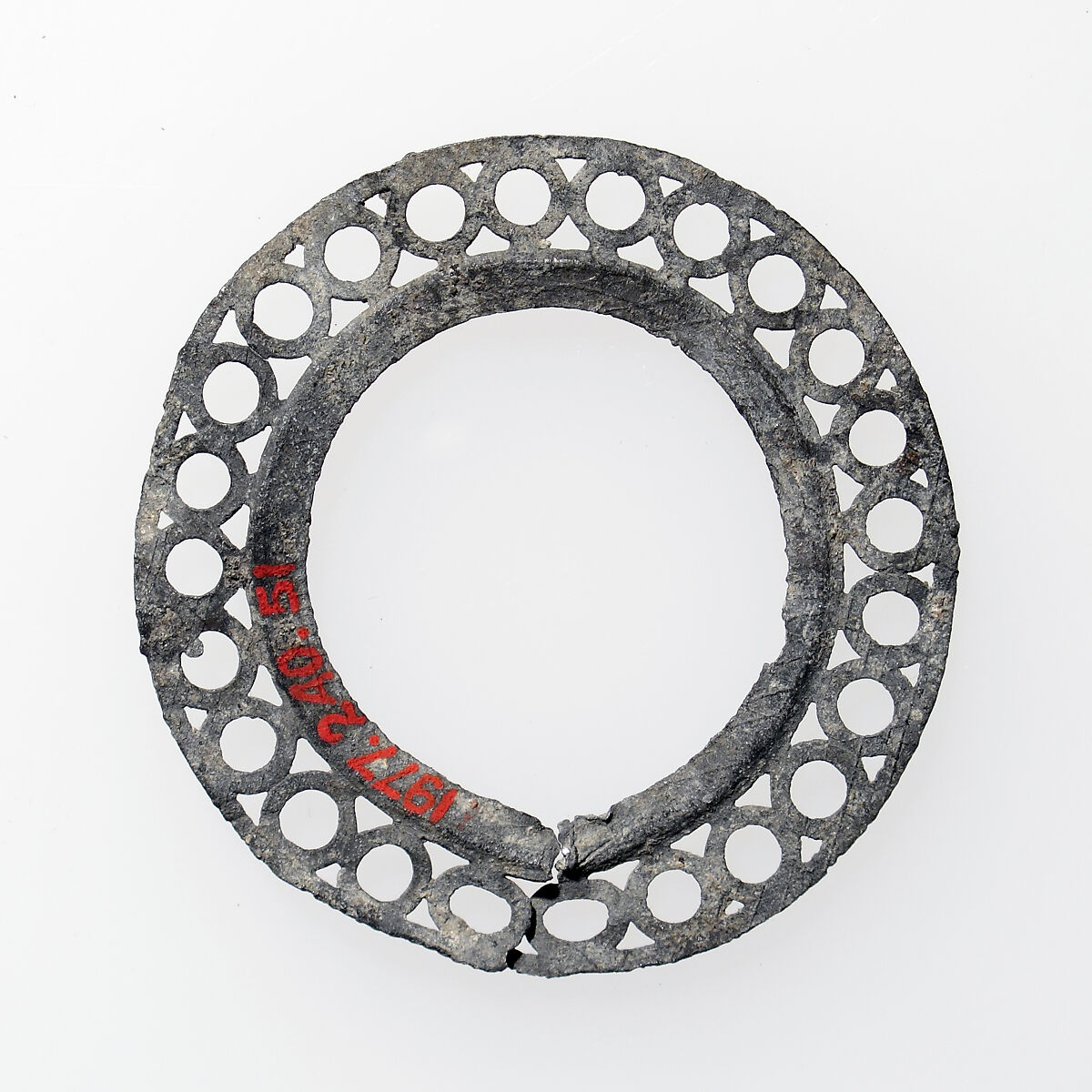 Pilgrim's Badge, Lead, French