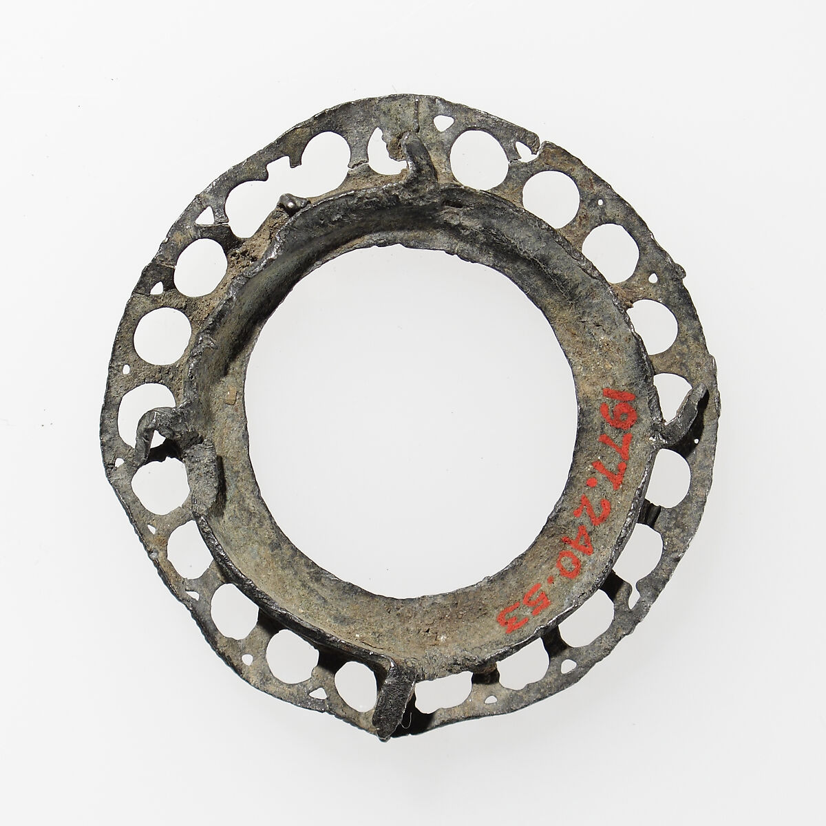 Pilgrim's Badge, Lead, French