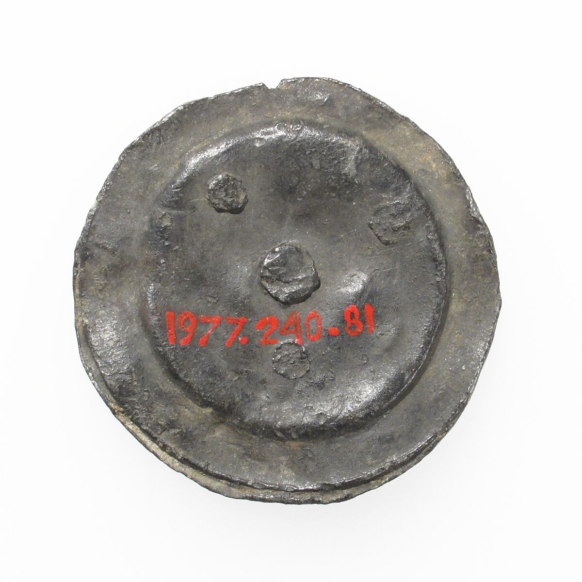 Pilgrim's Badge, Lead, French