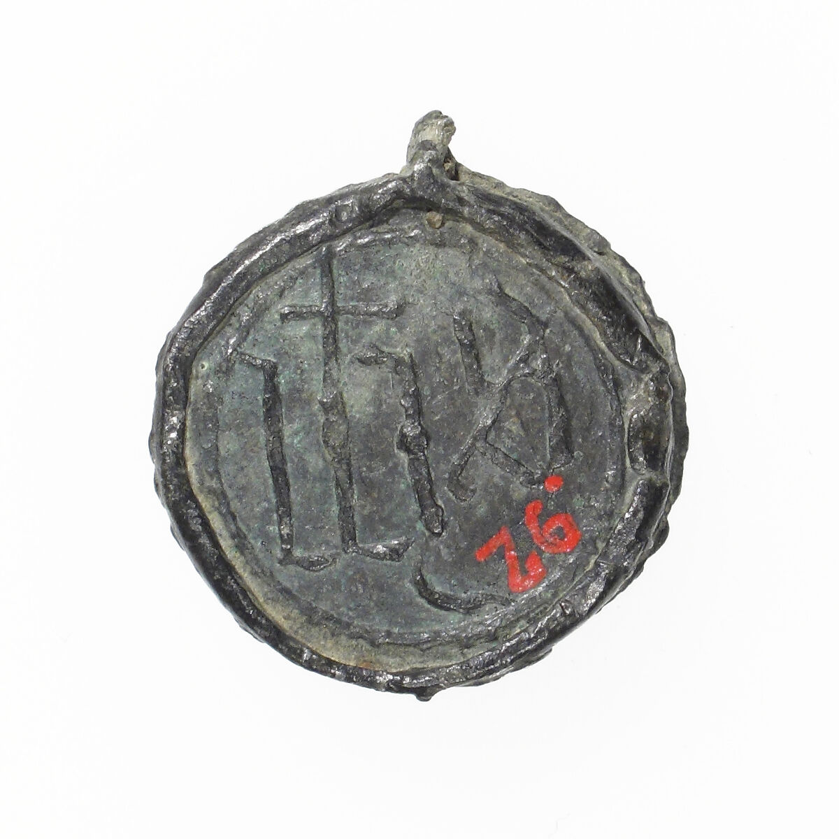 Pilgrim's Badge, Lead, French