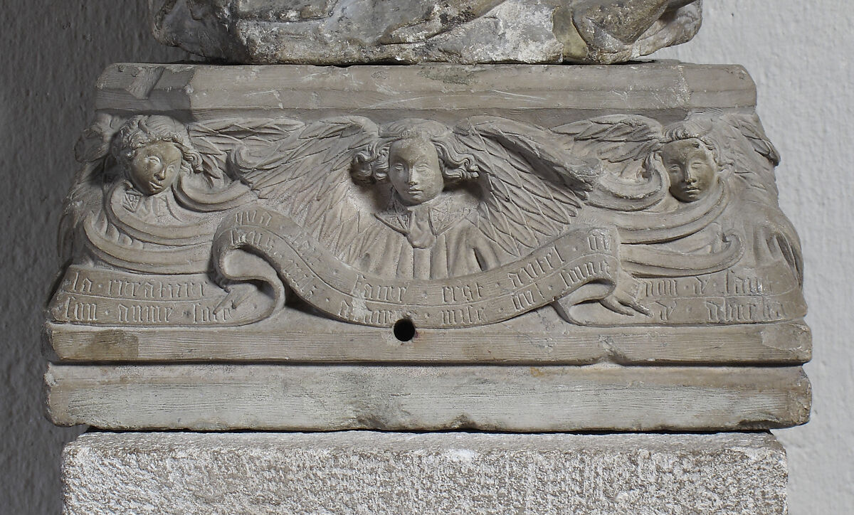 Altar Pedestal, Limestone, French 