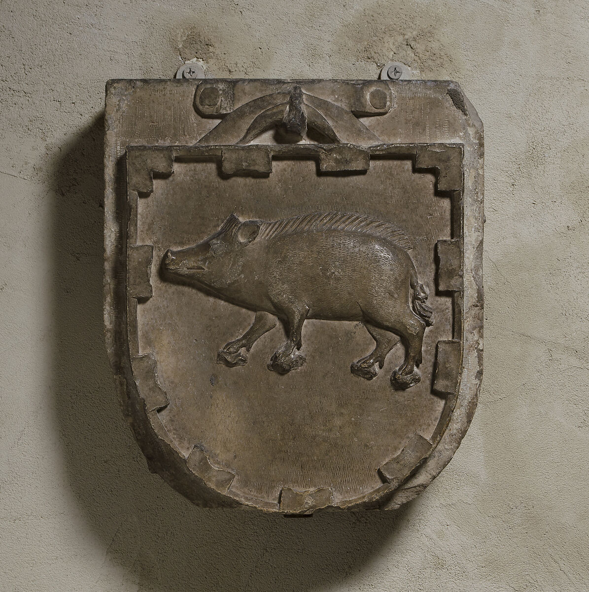 Coat of Arms, Stone, French 