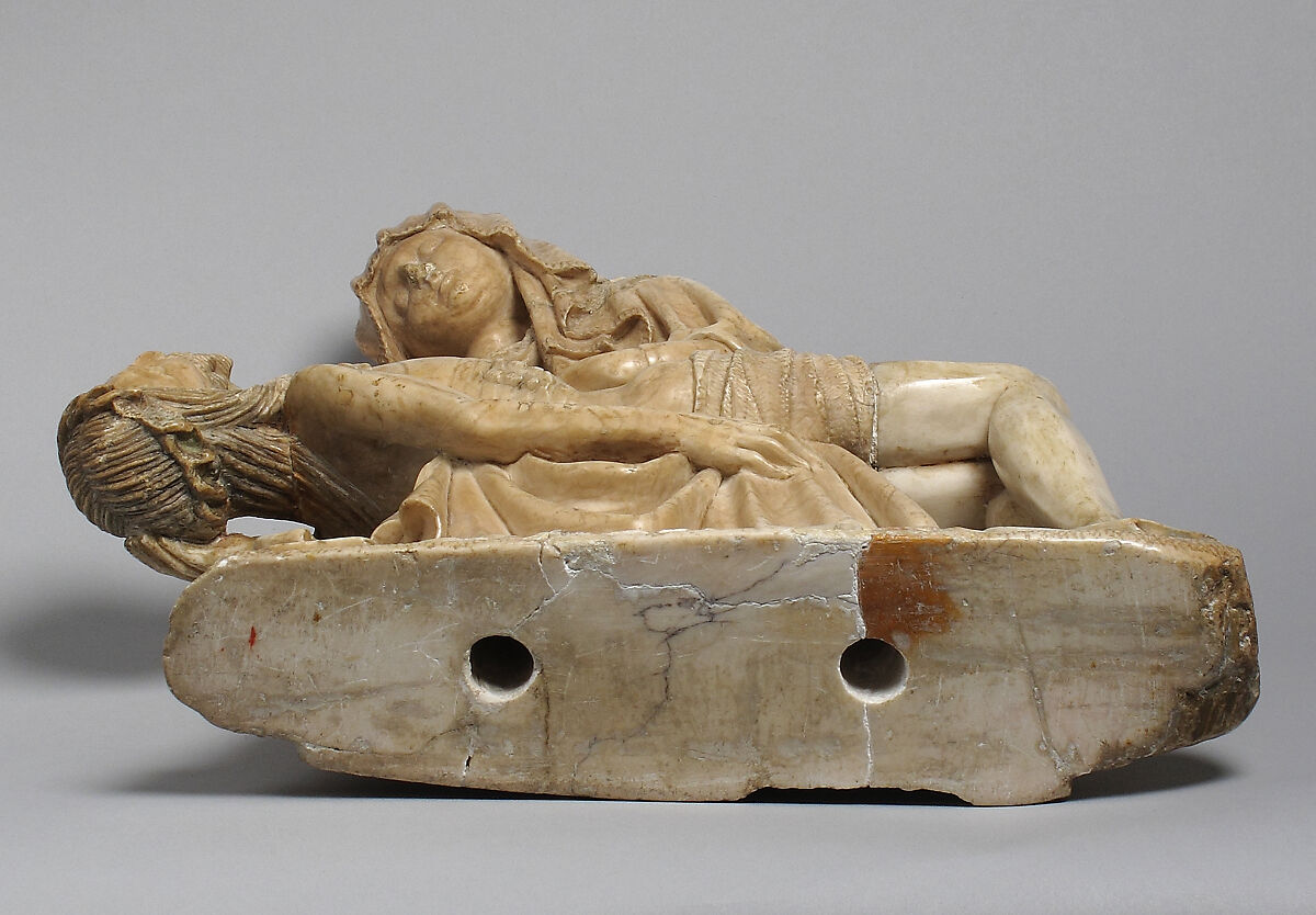 Pietà, Alabaster, German