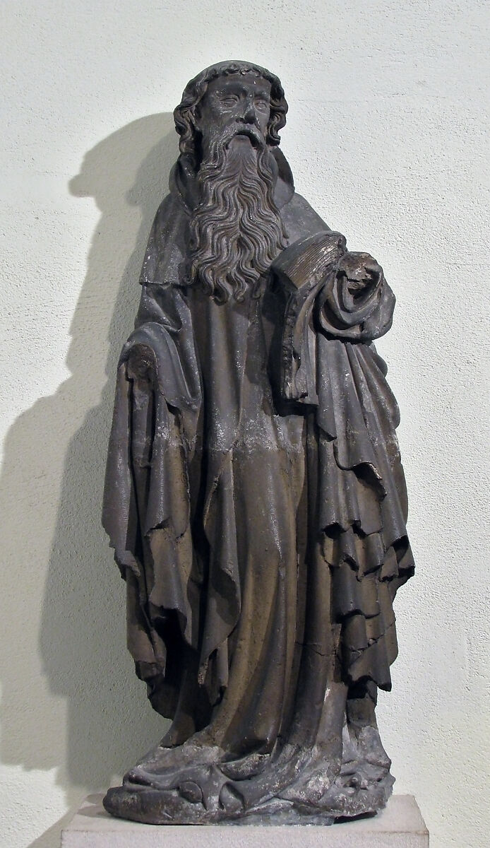 Standing Saint or Apostle, Limestone, French 