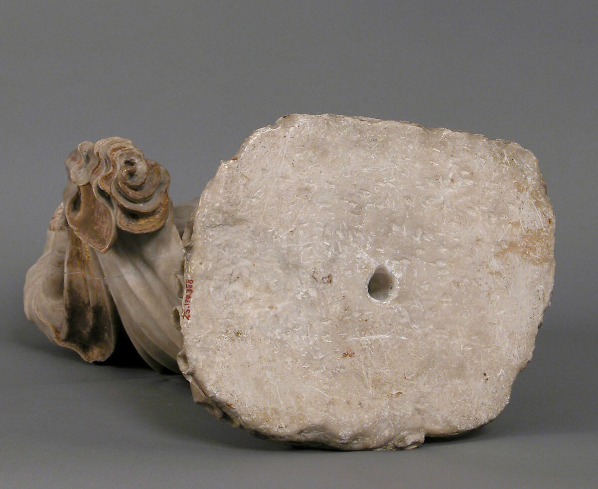 Virgin, Joan Avesta (Spanish, active Catalonia and southwest France, 1355–1390), Alabaster, traces of gilt, paint, French