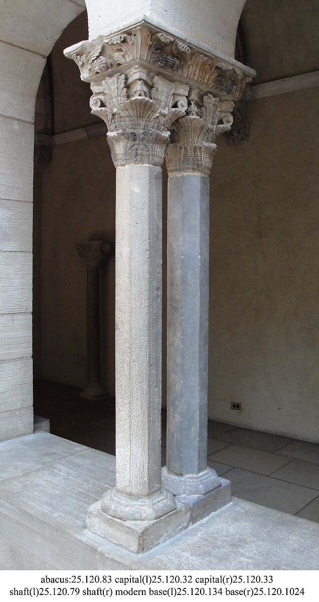 Column Shaft, Stone, French 