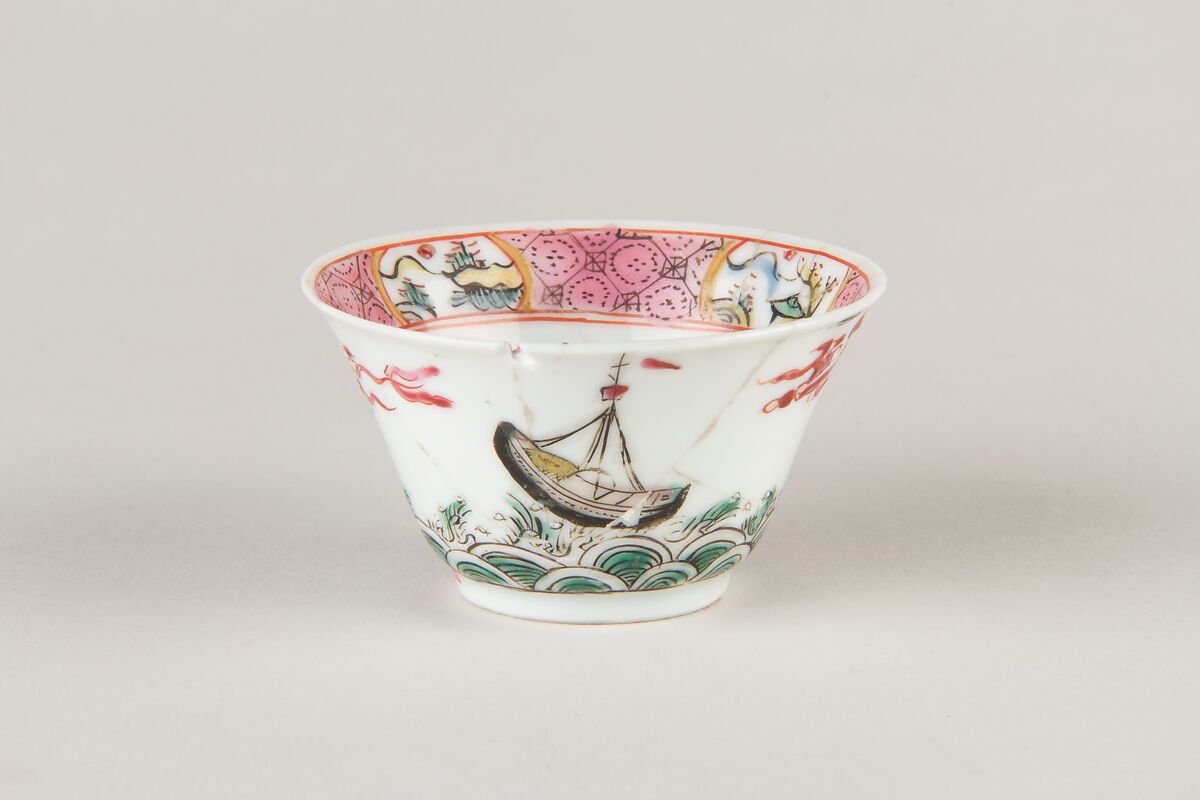 Cup, Porcelain (Export ware), China