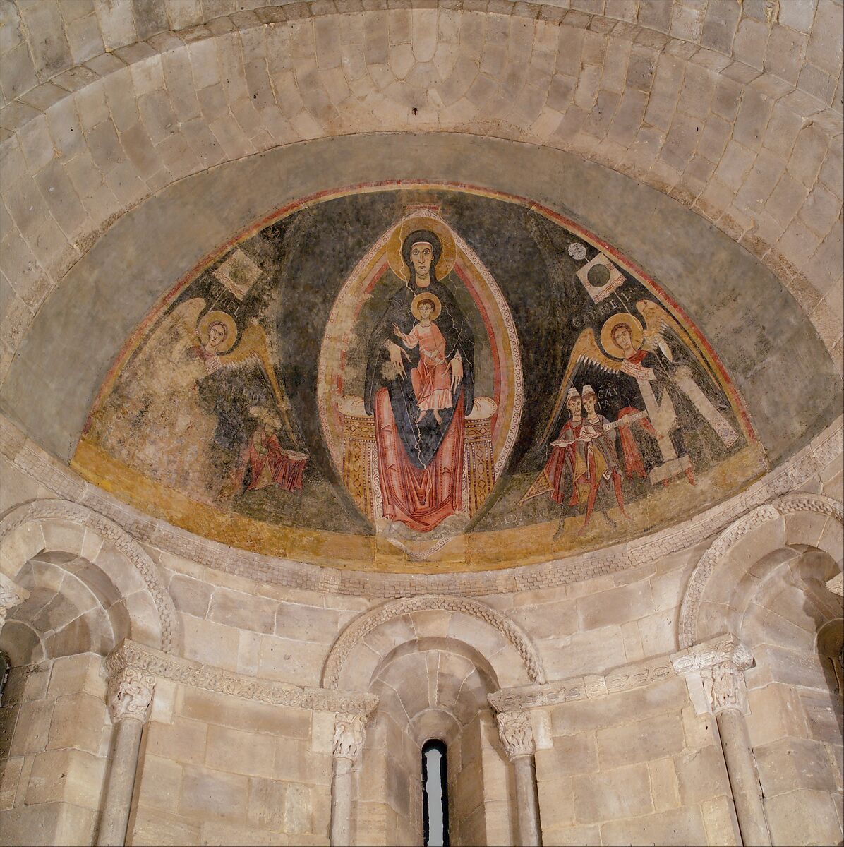 romanesque art paintings