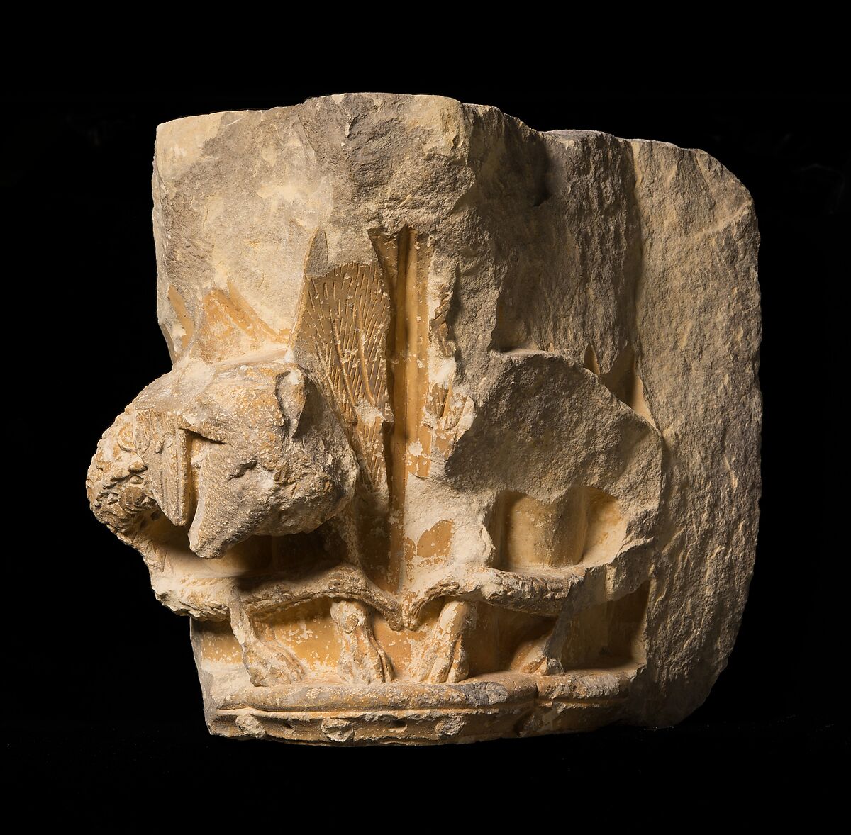 Reconstructed Portal, Limestone, Spanish