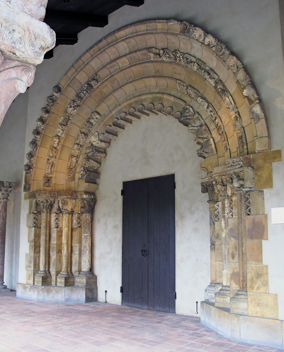 Reconstructed Portal, Limestone, Spanish
