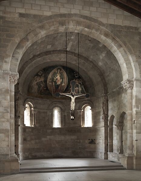 Apse from San Martín at Fuentidueña, Limestone, Spanish