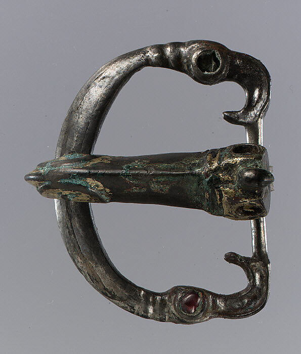 Tongue from a buckle, Silver-gilt, Ostrogothic