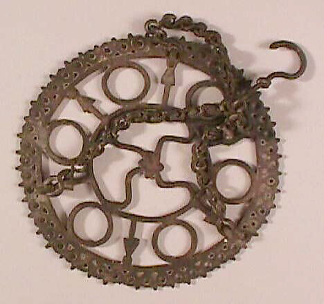 Polycandelon, Cast copper alloy, Byzantine