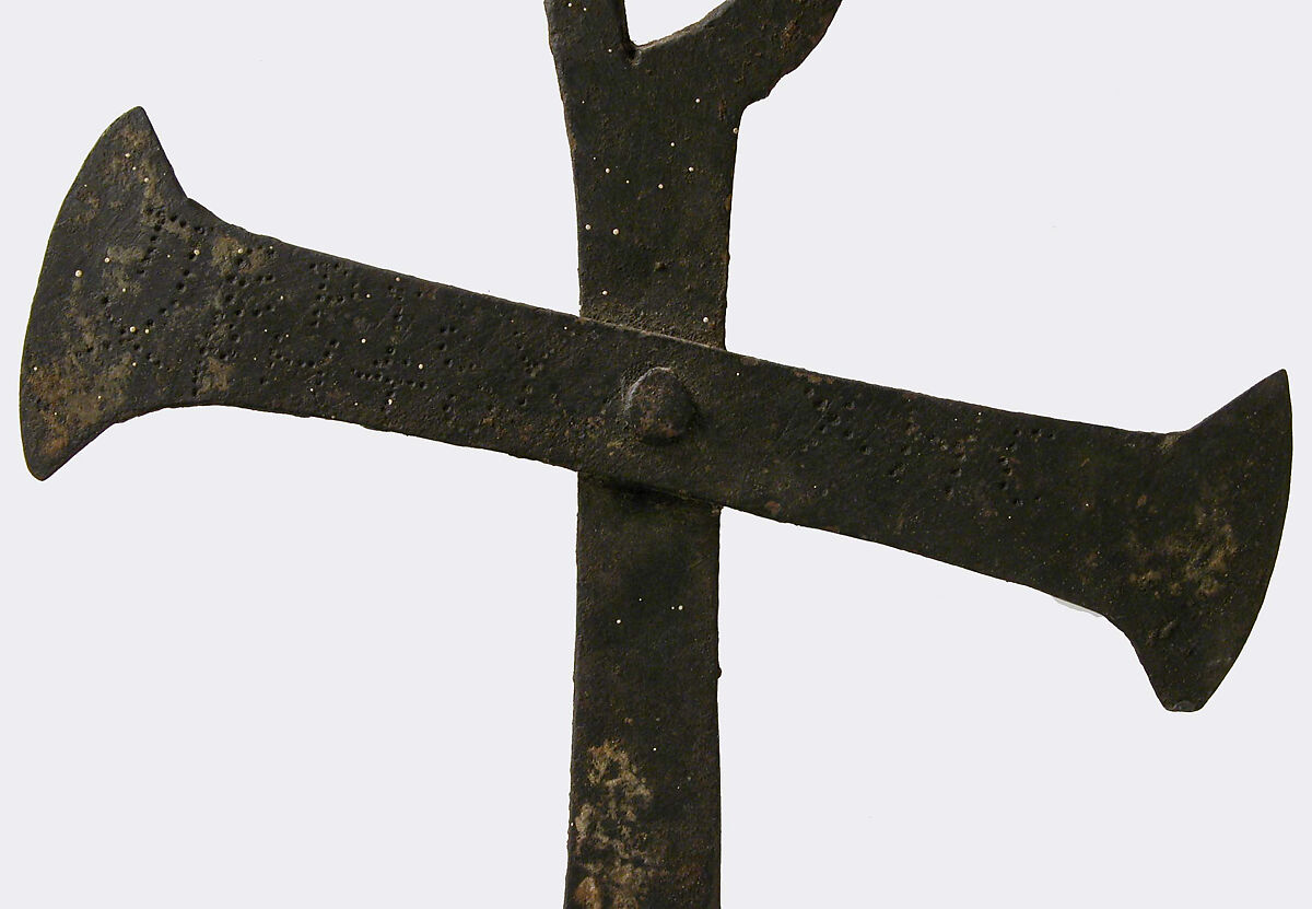 Cross, Cast copper alloy, Byzantine