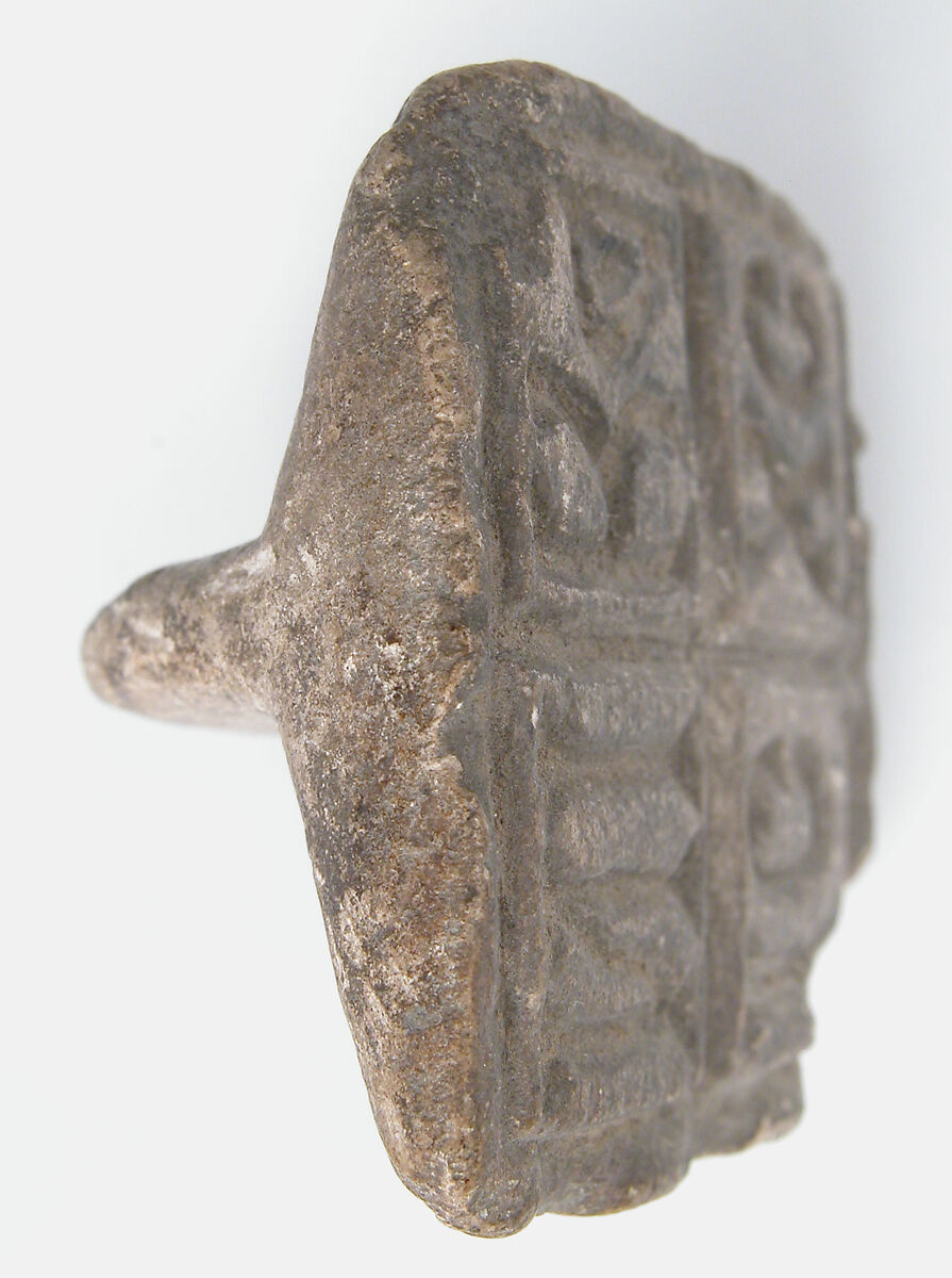Bread Stamp, Fired ceramic, Byzantine