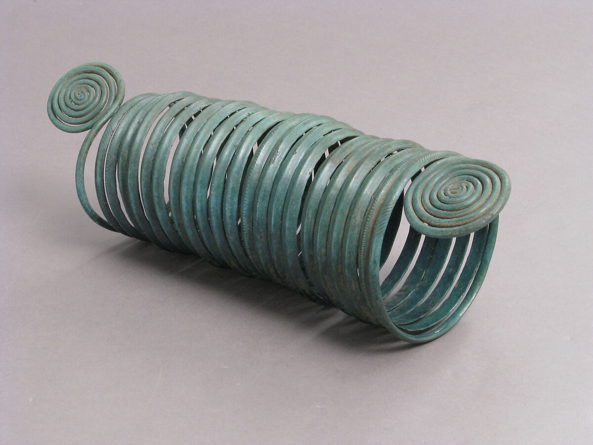 Armband, Copper alloy, European Bronze Age