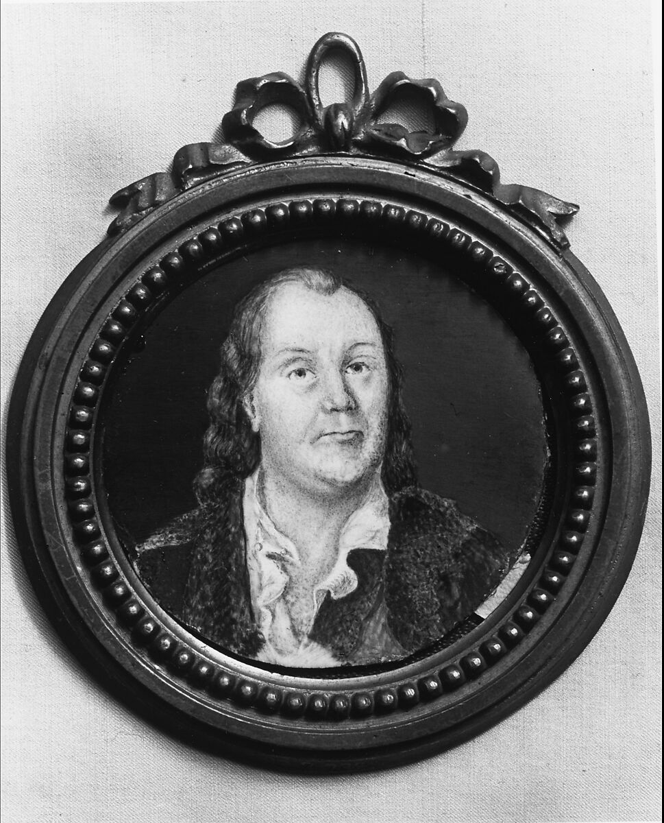 Plaque Portrait of Benjamin Franklin, Ivory 