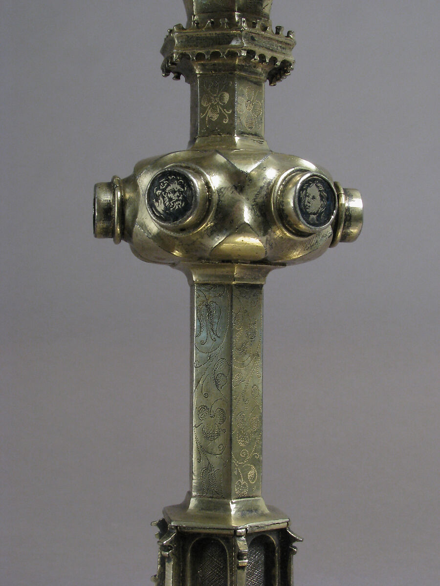 Footed Pyx, Silver, silver-gilt with opaque enamel, Spanish (?)