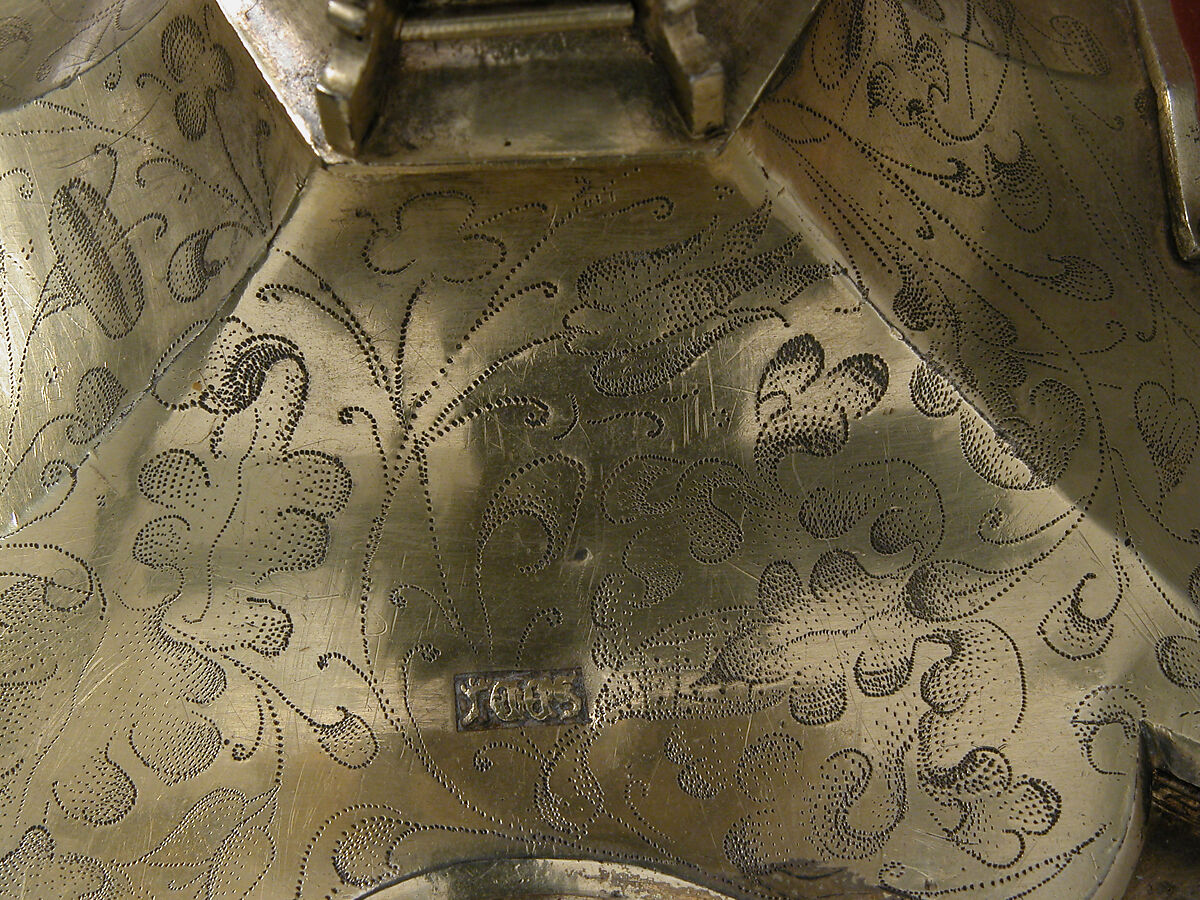 Footed Pyx, Silver, silver-gilt with opaque enamel, Spanish (?)