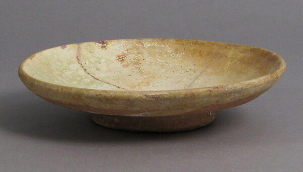 Bowl with Abstract Spiral Design, Terracotta decorated in sgraffito, Byzantine