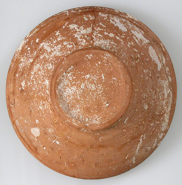 Bowl with Long Beaked-Bird, Terracotta decorated in sgraffito, Byzantine