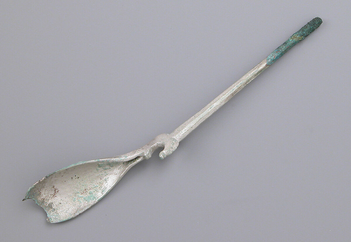 Spoon, Silver, Coptic 