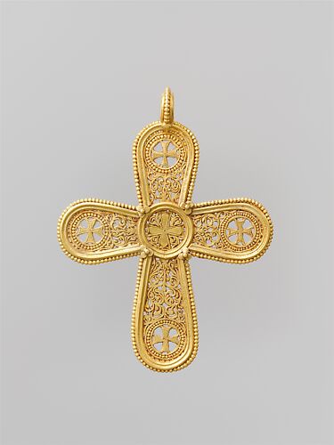 Gold Cross Pendant