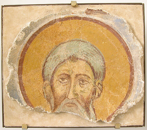 Wall Painting of a Male Saint