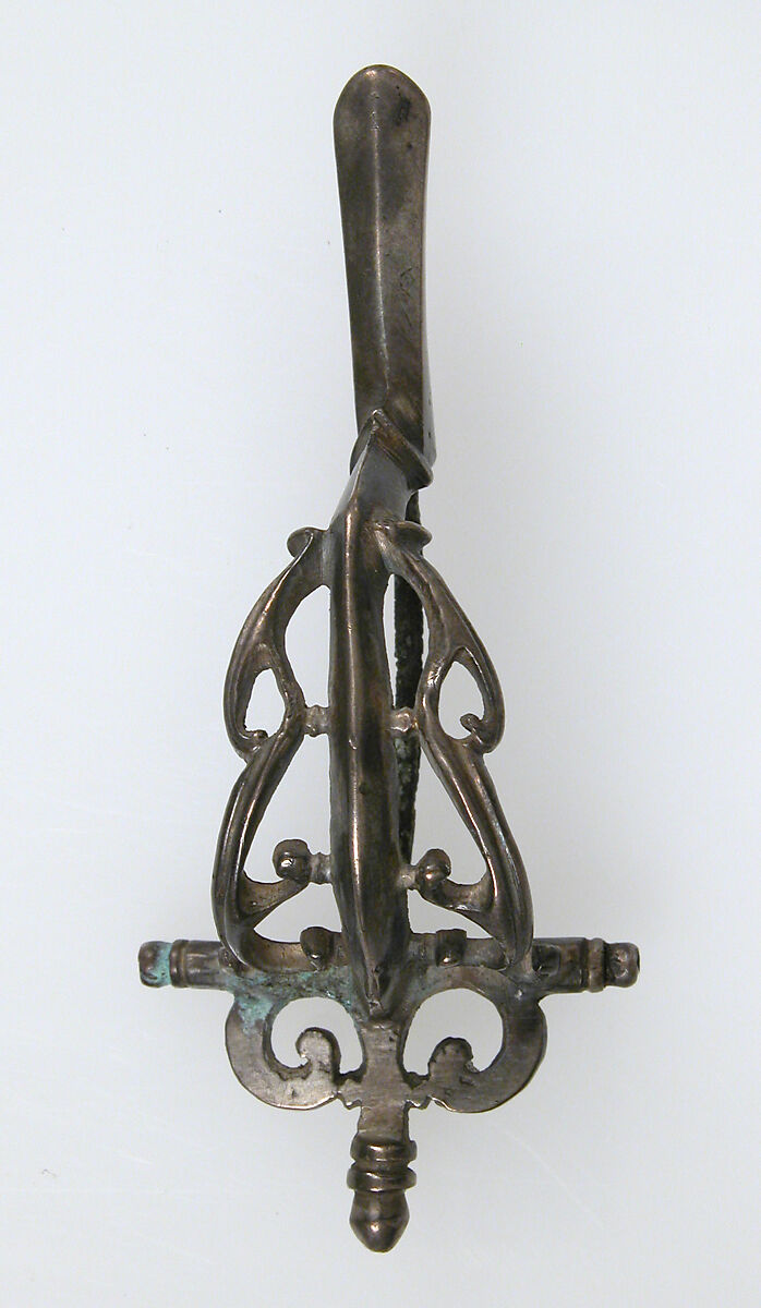 Crossbow Brooch, Silver, Roman