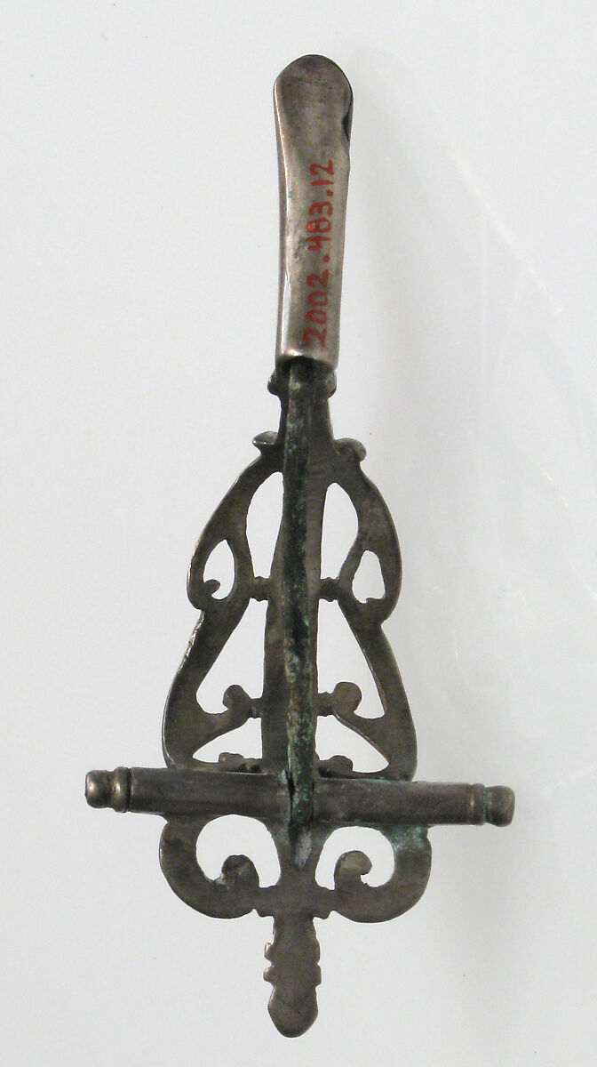 Crossbow Brooch, Silver, Roman
