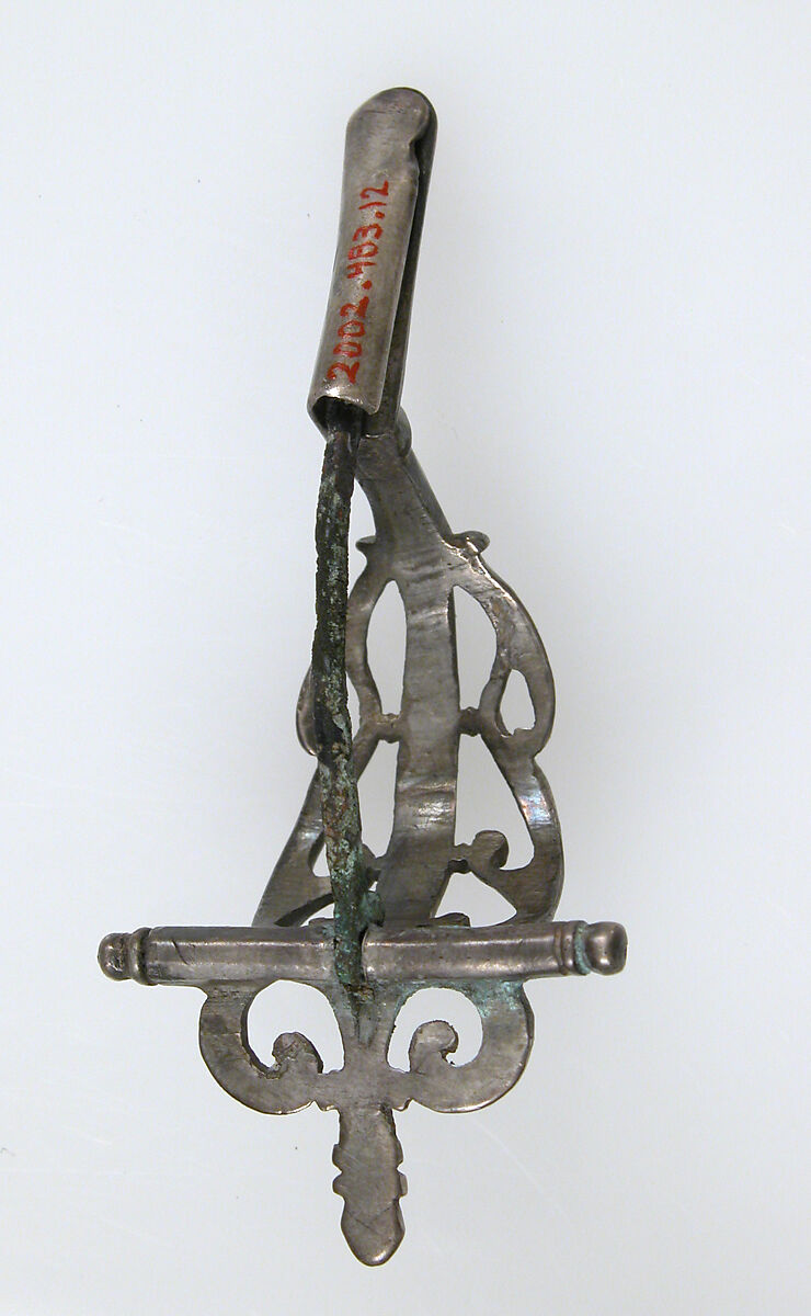 Crossbow Brooch, Silver, Roman